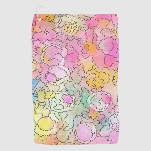 Goede dag golfhanddoek (Voorkant)