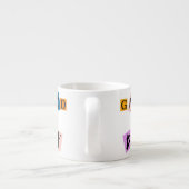 Goede dag koffiekopje espresso kop (Achterkant)