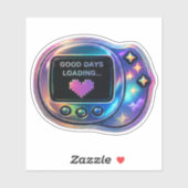 Goede Dag Laadsticker | Positieve Vibes Esthetisch Sticker (Vel)