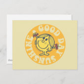 Goede Dag Miss Sunshine Briefkaart (Voorkant / Achterkant)