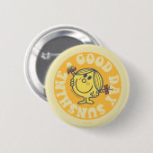 Goede Dag Miss Sunshine Ronde Button 5,7 Cm (Voorkant /achterkant)