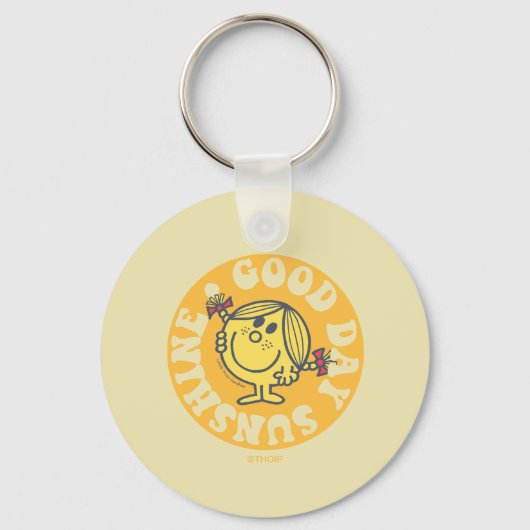 Goede Dag Miss Sunshine Sleutelhanger (Voorkant)