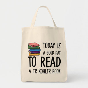 Goede dag om de TR Kohler Book Canvas tas te lezen