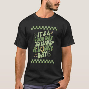 Goede dag om een Lucky Day St Patrick's Day Groo t T-shirt