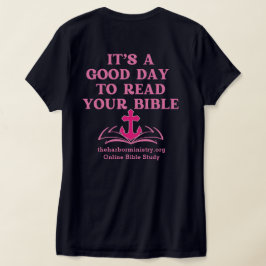 Goede dag om je bijbel T-shirt te lezen