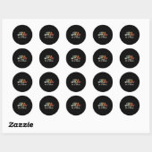 Goede dag om op een boot te drinken grappige boot ronde sticker (Vel)