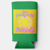 Goede dag om Pickleball te spelen Seltzer Blikjeskoeler (Voorkant)