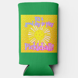 Goede dag om Pickleball te spelen Seltzer Blikjeskoeler