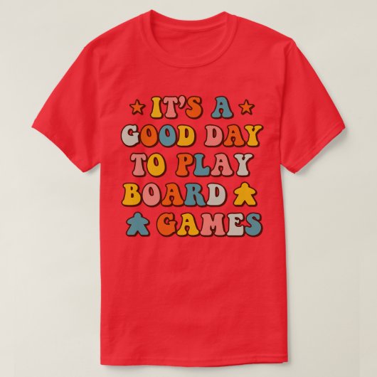 Goede dag om te spelen bordspellen Grappig spel Ni T-shirt (Design voorkant)