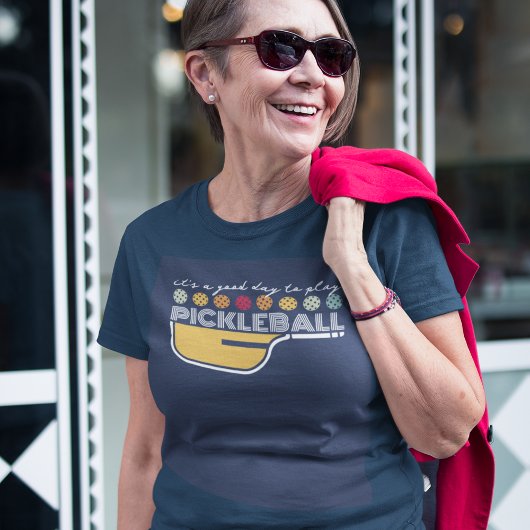 Goede dag om te spelen Pickleball Shirt voor dames