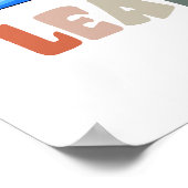 Goede dag om terug naar school te leren poster (Hoek)