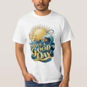Goede dag, ontwerp t-shirt (Voorkant)