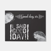 Goede dag Sir Otter 18 x 24-inch deurmat (Voorkant)