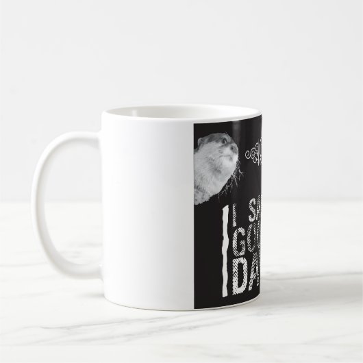 Goede dag Sir Otter Coffee Mok (Links)