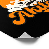 Goede dag start met koffie Akita Design Akita Dog Poster (Hoek)