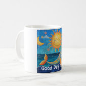 Goede dag Sunshine Coffee Mok (Voorkant links)