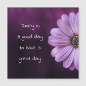 Goede dag voor een geweldige dag / Floral (Voorkant)