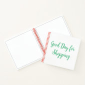 Goede dag voor winkelen notitieboek (Binnen)