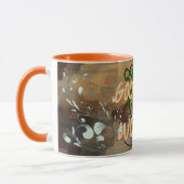 Goede Dag Wereld koffiekop Mok (Links)