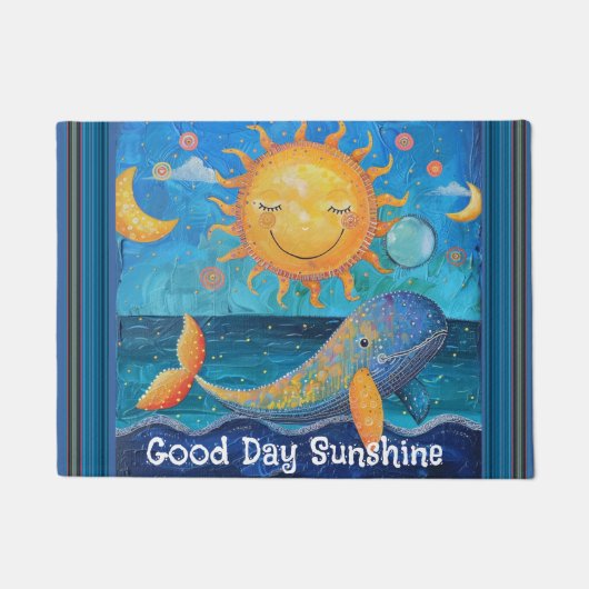 Goede dag zonneschijn deurmat (Voorkant)