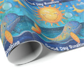 Goede dag zonneschijn inpakpapier (Rol Hoek)