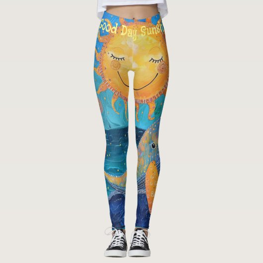 Goede dag zonneschijn Leggings (Voorkant)