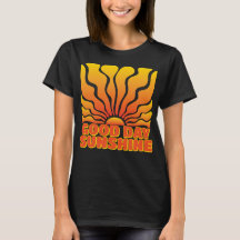 Goede dag zonneschijn: Retro Sunburst Design