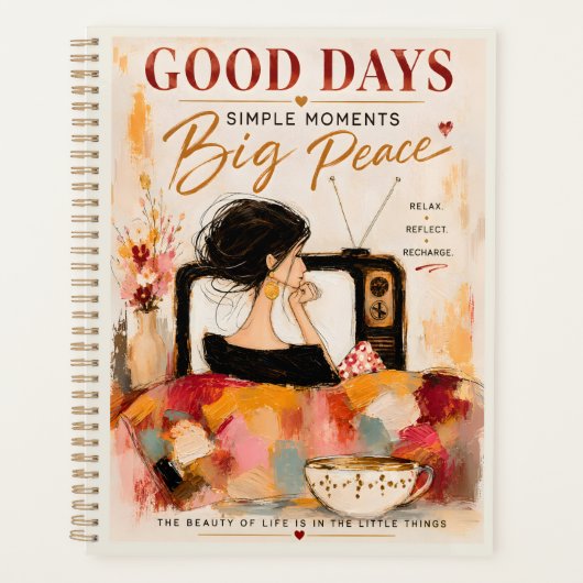 Goede Dagen Grote Vrede Planner (Voorkant)
