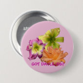 GOEDE DAGEN? KNOOP RONDE BUTTON 7,6 CM (Voorkant /achterkant)