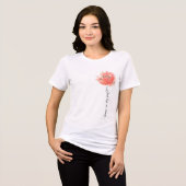 "Goede dagen komen eraan"  Tri-Blend Shirt (Voorkant volledig)