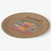 Goede dagen komen zeventig jaar in beslag papieren bordje (Gekanteld)