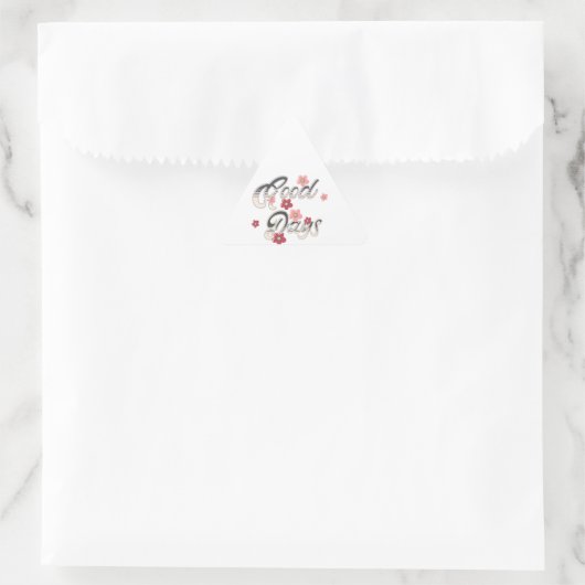 goede dagen sticker (Tas)