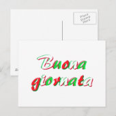 Goede-dagkaart Briefkaart (Voorkant / Achterkant)