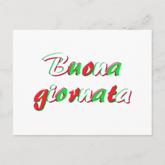 Goede-dagkaart Briefkaart (Voorkant)