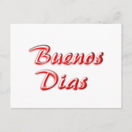 Goede-dagkaart Briefkaart (Voorkant)