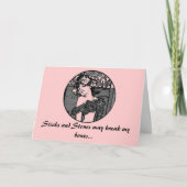 Goede de advocaatgroet van stokken en van stenen… kaart (Voorkant)