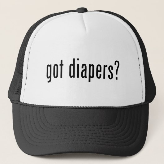 GOEDE DIAPERS? TRUCKER HAT TRUCKER PET (Voorkant)