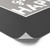 goede dingen citeren grijs en wit poster (Hoek)