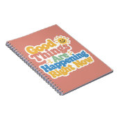 Goede Dingen Gebeuren Nu Notitieboek (Rechterzijde)