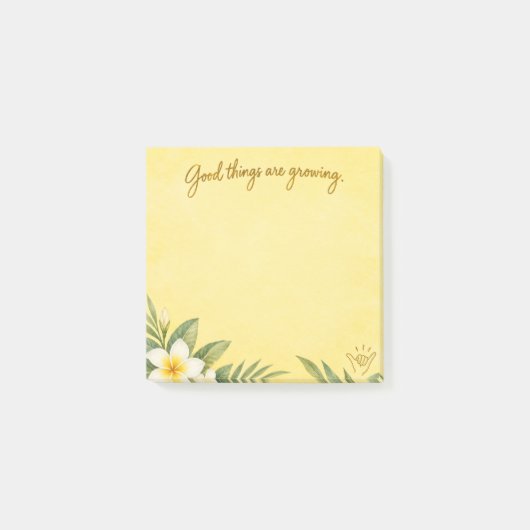 Goede dingen groeien Post It-notities Post-it® Notes (Voorkant)