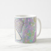 Goede dingen Guardian Angel Art Coffee Cups Koffiemok (Voorkant rechts)
