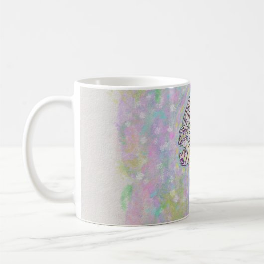 Goede dingen Guardian Angel Art Coffee Cups Koffiemok (Links)