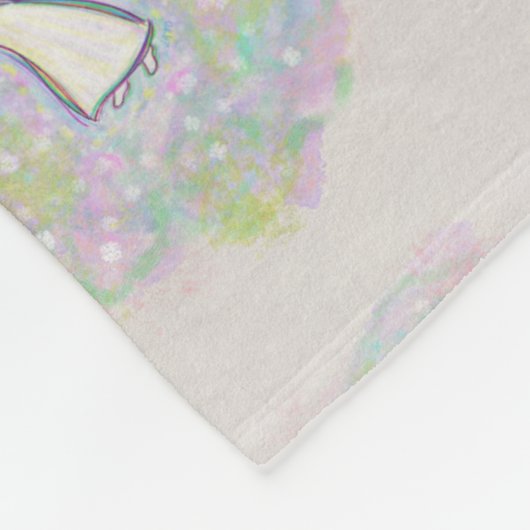 Goede dingen Guardian Angel Custom Fleece Blanket (Hoek)