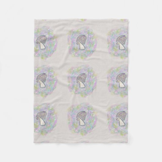 Goede dingen Guardian Angel Custom Fleece Blanket Deken (Voorkant)