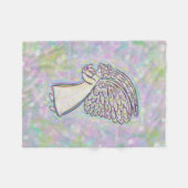 Goede dingen Guardian Angel Custom Fleece Blankets Deken (Voorkant (Horizontaal))
