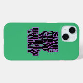 Goede dingen, Inspirerend, Manifestatie, groen Case-Mate iPhone Case (Achterkant (horizontaal))