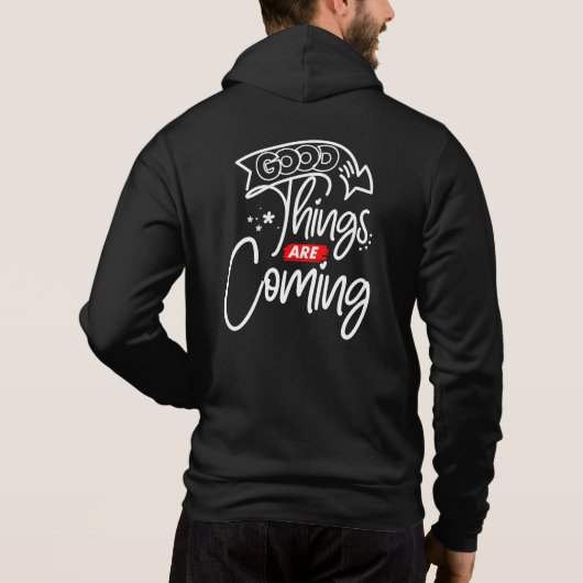Goede Dingen Komen-97489 Hoodie (Achterkant)