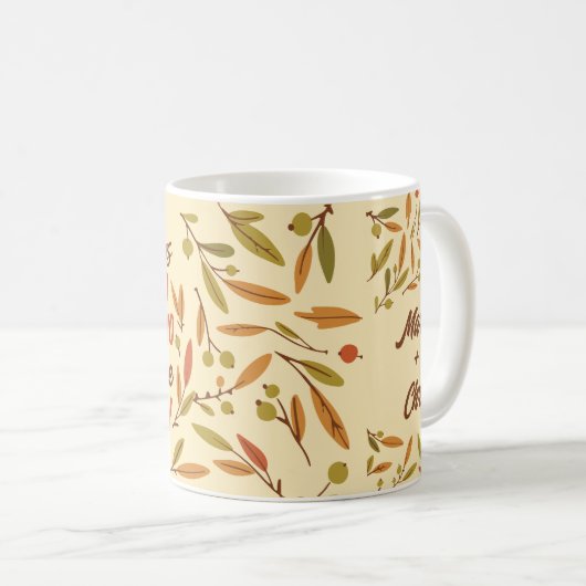 GOEDE DINGEN KOMEN BIJ DEGENEN DIE DE KALKOEN VOLS KOFFIEMOK (Voorkant rechts)