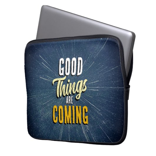 Goede dingen komen elektronica tas (Voorkant Links)