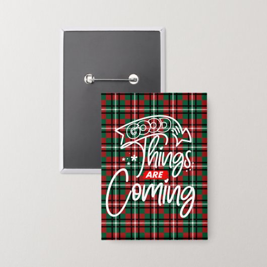 Goede dingen komen eraan - 97489 button (Voorkant / Achterkant)